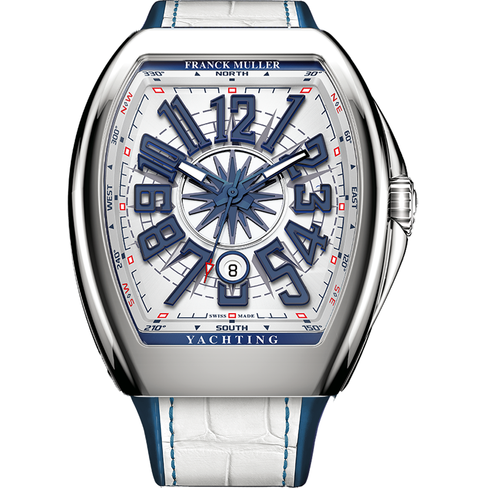 super clone FRANCK MULLER watch VANGUARD V45 YACHTING V 45 SC DT YACHT (BL) SWA